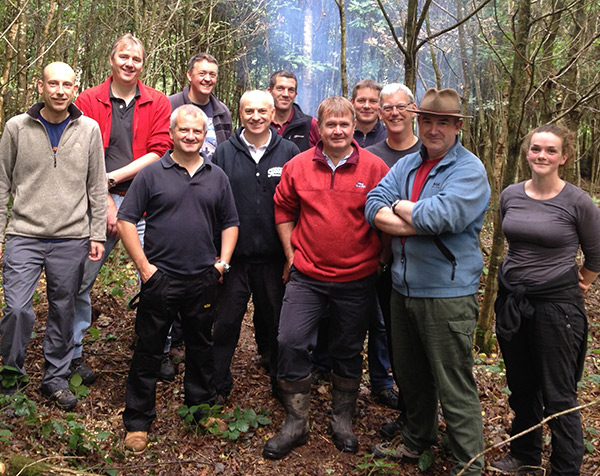 A day in the forest for Atos technologists to help Natural England.