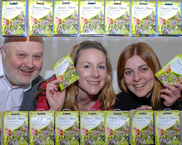 seeds from Westland Horticulture are part of the British Polio Fellowship's commemoration activities